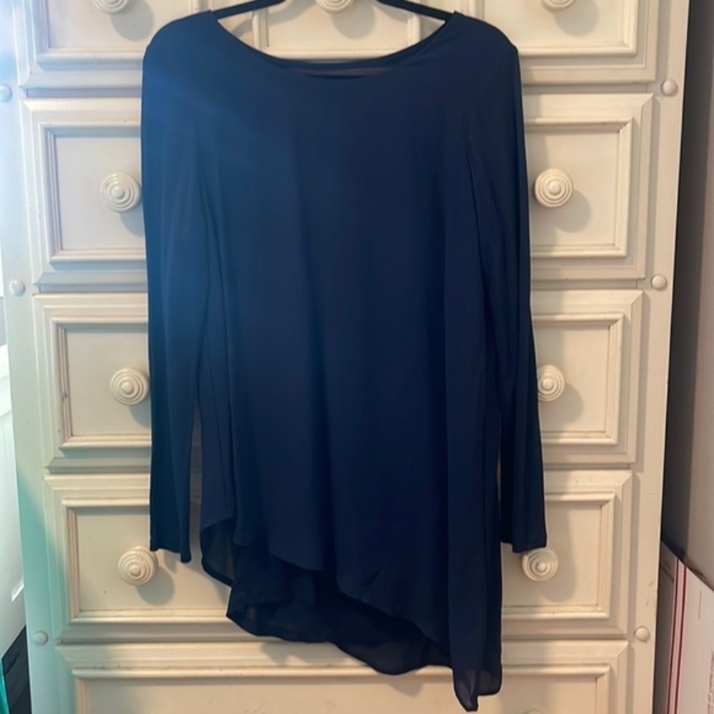 Euc By Chico’s Asymmetrical Tunic.